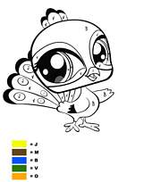 coloriage coloriage magique oiseau petshop